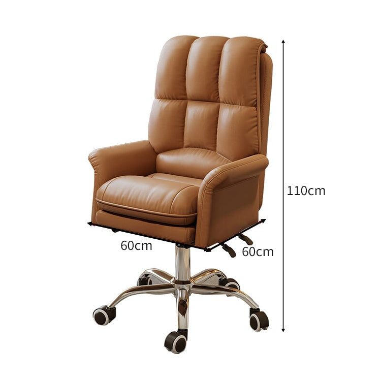 肉厚 ボリューム感 クッション性 リクライニング 昇降回転式 フットレスト PUレザー チェア オフィスチェア 作業用 柔らか 快適 上質 BGY-C024 chickagu