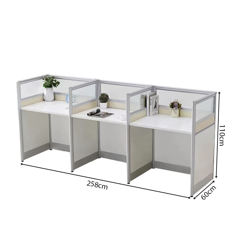 頑丈 パーティション 集中力向上 配線孔キャップ オフィスデス ワークデスク 役員デスク 事務机 学習机 洗練 モダン カスタマイズ可能 BGZ-C045