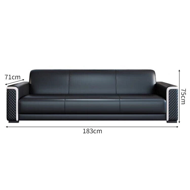 合成皮革 光沢感 人間工学 高反発ウレタン 天然木枠組み 安定性 ソファ 応接ソファ 柔らか 快適 心地よい おしゃれ ブラック カスタマイズ可能 JDSF-A441 chickagu