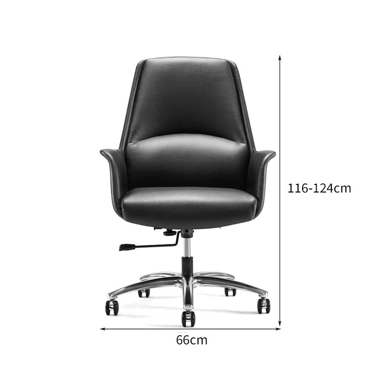 カウレザー リクライニング ボリューム感 高反発ウレタン 弾力性 チェア オフィスチェア ふくよか 快適 シンプルモダン 上質 BGY-C042 CHICKAGU