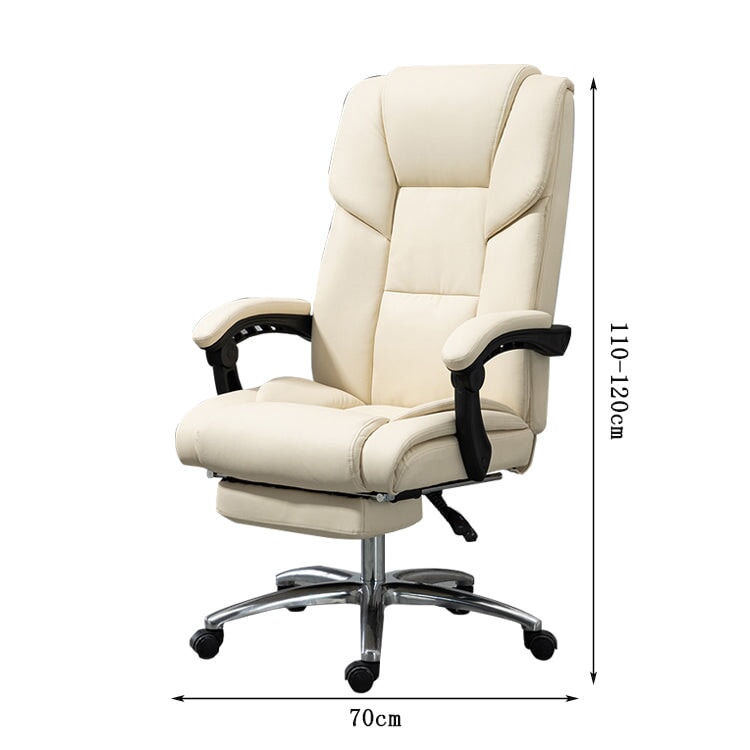 チェア ワークチェア インドアチェア カウレザー ウレタンフォーム オットマン人間工学 高級感 ゆとり BGY-C043 chickagu