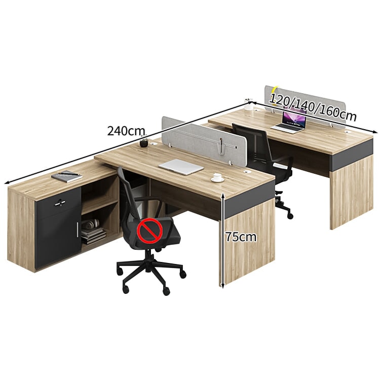 エコ板材 サイドキャビネット 分類収納 錠付き ダブル配線孔 デスクトップパネル 組み合わせ可能 デスク オフィスデスク 穏やか 機能的 カスタマイズ可能 BGZ-C088