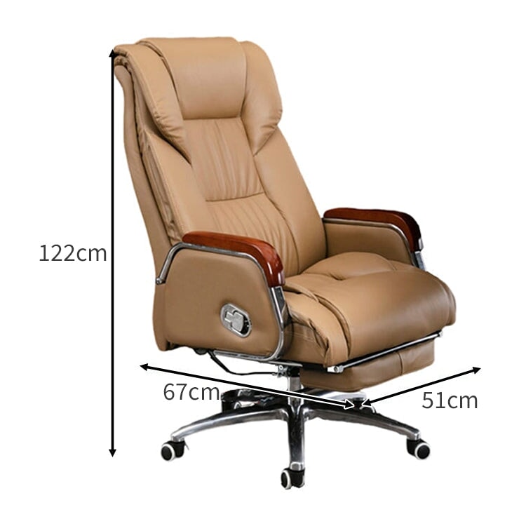 リクライニング 二重クッション アームレスト カウレザー ふくよか ボリューム感 チェア オフィスチェア エグゼクティブ 快適 心地よい 上質 BGY-C019