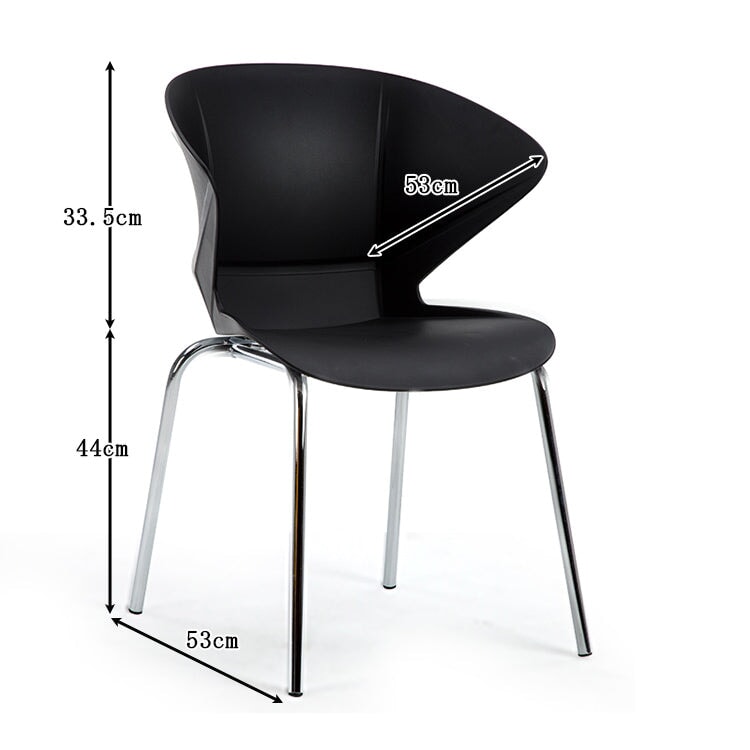 応接セット テーブル チェア スチール ポリプロピレン樹脂 一体成型 人間工学 おしゃれ シンプル JDZH-C032 chickagu