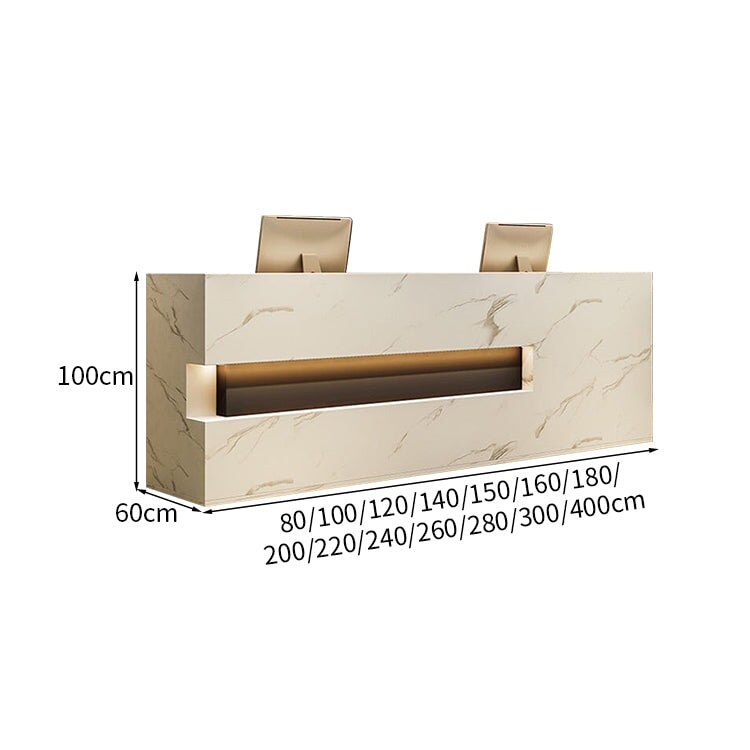 エコ板材 LEDライト 上部天板 収納力 大容量 木目調 バイカラー カウンター 受付カウンター レジ台 ナチュラル 穏やか ナチュラル ホワイト カスタマイズ可能 JDT-K-014    kaguyasu