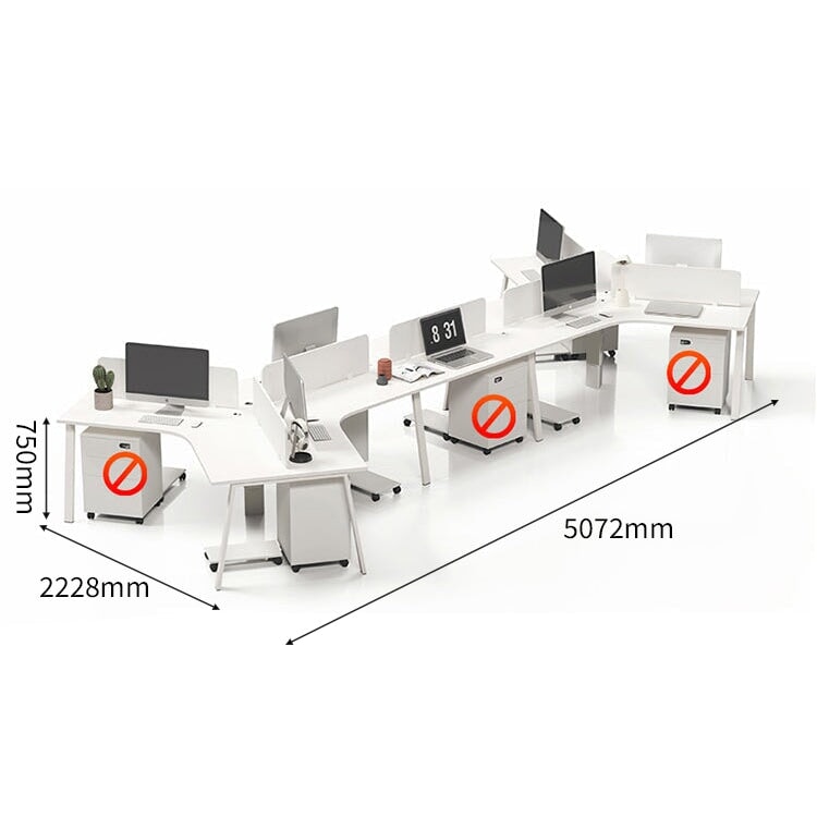 ダイヤル錠 トップパネル キャスター スチール脚 ロック付き 配線穴キャップ エコ板材 オフィスデスク デスク ワークデスク シンプル ホワイト カスタマイズ可能 BGZ-C070