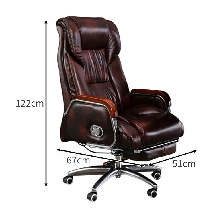 リクライニング 二重クッション アームレスト カウレザー ふくよか ボリューム感 チェア オフィスチェア エグゼクティブ 快適 心地よい 上質 BGY-C019
