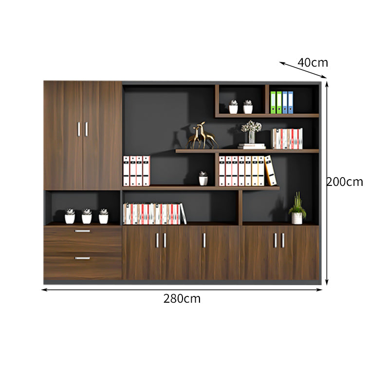 オープン式収納 扉付き 引き出し 取っ手 蝶番 物干し竿 収納キャビネット キャビネット 収納 ワードローブ 機能的 使い勝手 実用 CWG-C082