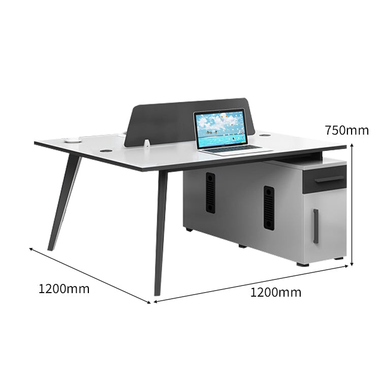 集中力向上 トップパネル キャビネット 引き出し 扉付き収納 スチール脚 デスク ワークデスク オフィス用 落ち着き シンプル ウォールナット カスタマイズ可能 BGZ-C052