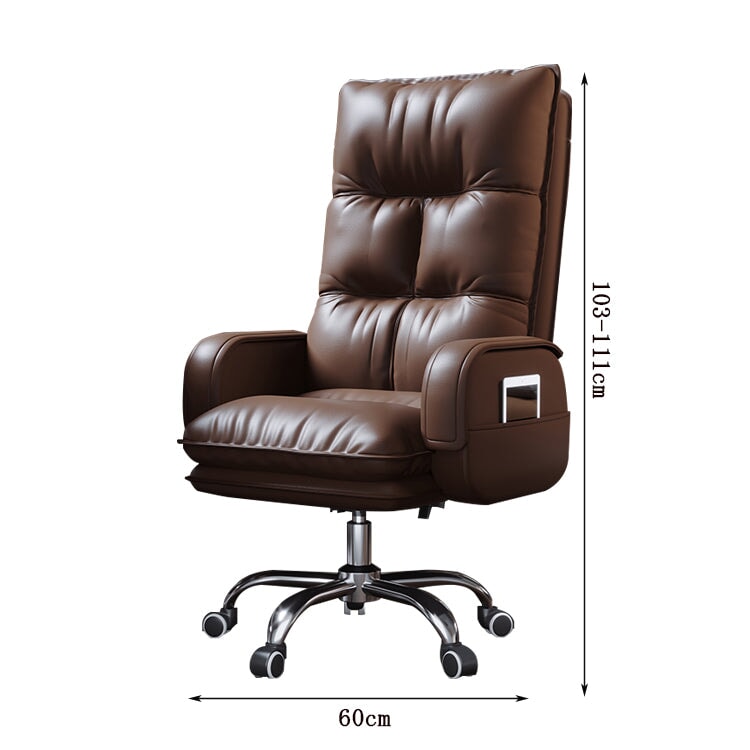 ワークチェア オフィスチェア エグゼクティブチェア PUレザー生地 シリコンフィル 高密度ウレタンフォーム リクライニング機能 フットレスト 高級 BGY-C033  chickagu