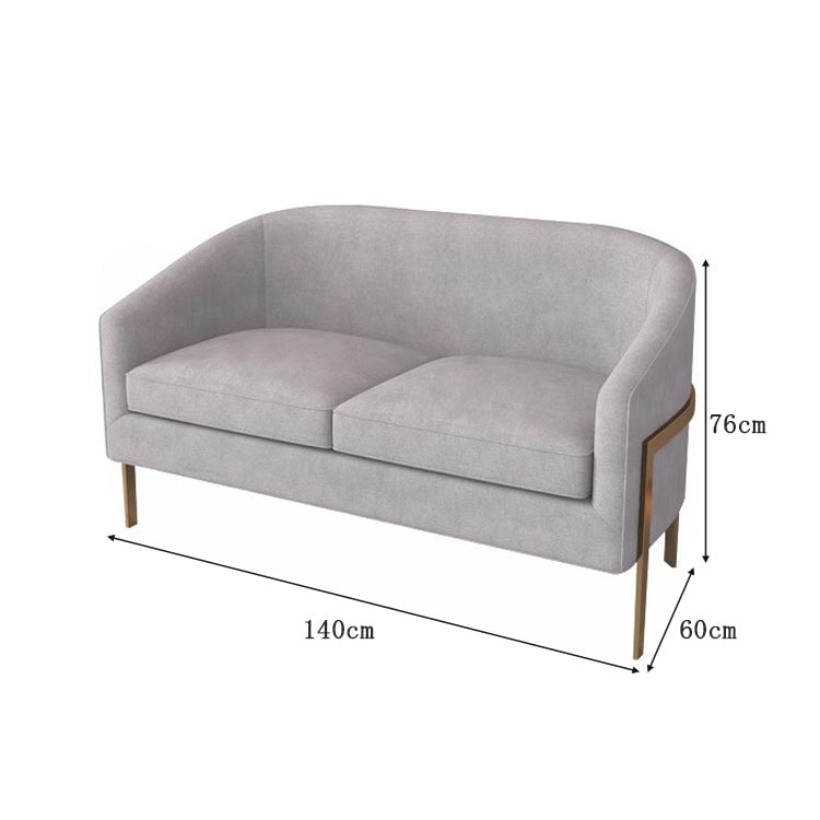 応接セット セット テーブル ソファ 綿麻生地 通気性 サラサラ アイアン脚 耐食性 一体式背もたれ ウレタン充填 柔らか マーブル天板 上質 高級感 JDZH-C024  chickagu