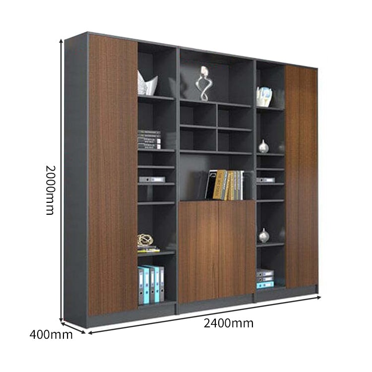 シック 木目調 エコ L字デスク 役員デスク エグゼクティブデスク サイドキャビネット メラミン化粧板 大容量収納スペース カスタマイズ可能 LBZ-C084 chickagu