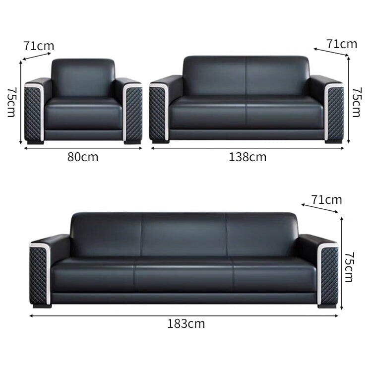 合成皮革 光沢感 人間工学 高反発ウレタン 天然木枠組み 安定性 ソファ 応接ソファ 柔らか 快適 心地よい おしゃれ ブラック カスタマイズ可能 JDSF-A441 chickagu