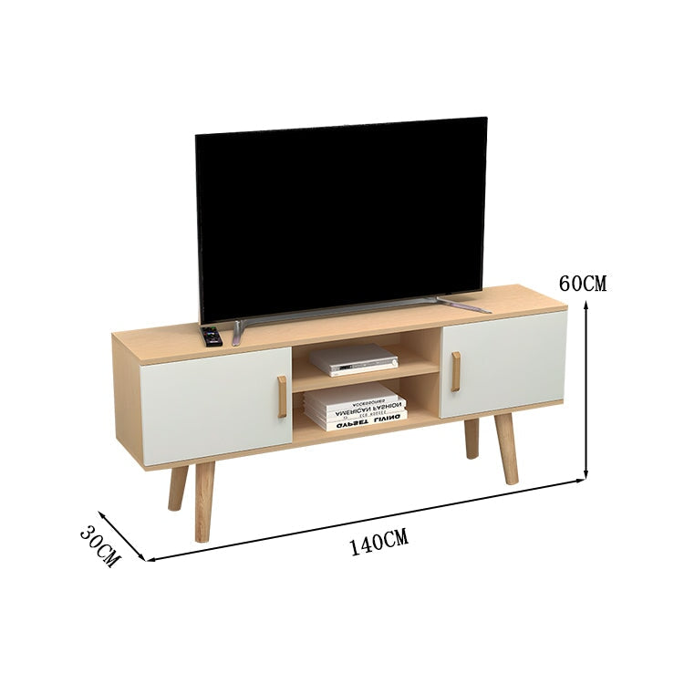 TVボード テレビボード シンプルモダン 明るい 爽やか ナチュラルテイスト 高耐荷重 収納力 サイドキャビネット 配線ホール 分類収納 DSG-C035 chickagu