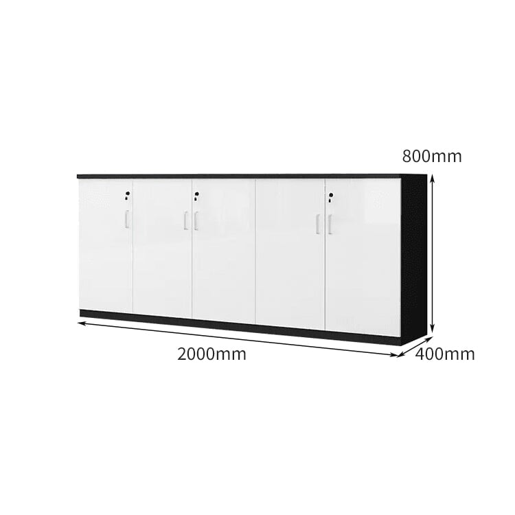 シック 洗練 おしゃれ シンプル エレガント キャビネット ローキャビネット メラミン化粧板 錠付き カスタマイズ可能 CWG-C077 CHICKAGU