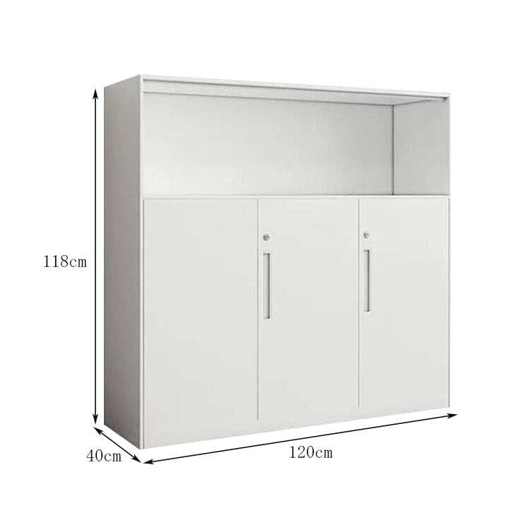 オフィスキャビネット スチール書庫 ファイリングキャビネット 事務所 書類棚 ダイヤル錠付き コンパクト シンプル ホワイト カスタマイズ可能 chickagu