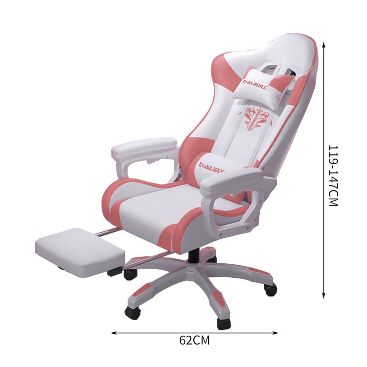 人間工学 ヘッドレスト ランバーサポート 二重充填 スチールフレーム リクライニング チェア ワークチェア ゲーミングチェア モダン おしゃれ 快適 BGY-C015 chickagu