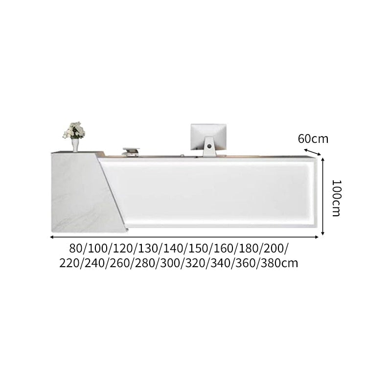 重厚感 収納 機能的 広い天板 洗練 受付カウンター カウンター 受付台 引き出し 扉付き収納 シンプル 落ち着き 実用 カスタマイズ可能 JDT-C035 chickagu