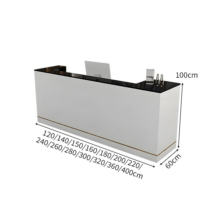 収納棚 オープン式 引き出し 錠付き キーボードトレイ エッジ加工 受付カウンター カウンター 受付台 仕切り板 耐久性 シンプル 洗練 機能的 カスタマイズ可能 JDT-A406 chickagu