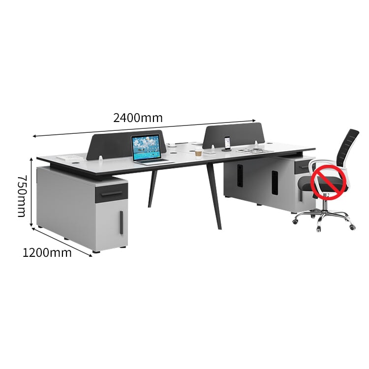 集中力向上 トップパネル キャビネット 引き出し 扉付き収納 スチール脚 デスク ワークデスク オフィス用 落ち着き シンプル ウォールナット カスタマイズ可能 BGZ-C052