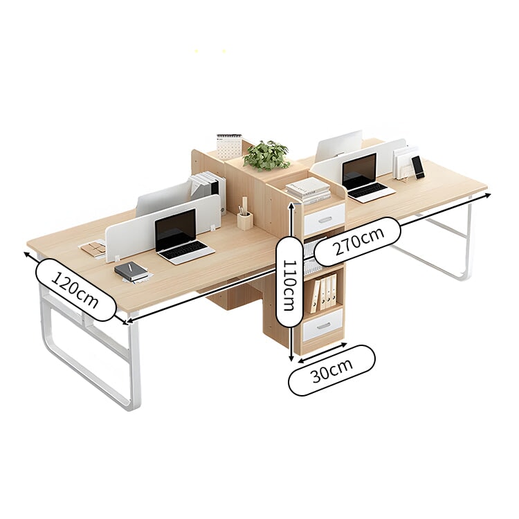 木目調 ナチュラル 収納 キャビネット 引き出し R仕上げ デスク オフィスデスク スチールフレーム エコ板材 配線穴キャップ シンプル 機能的 BGZ-C010 chickagu