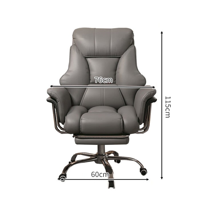 エルゴノミクスデザイン リクライニング機能付き PUレザー ワークチェア チェア オフィスチェア パソコンチェア 人間工学 ボリューム感 高級感 BGY-C027 chickagu