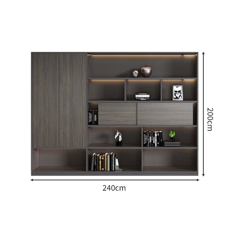 ダブルサイドキャビネット 大容量 幅広 R仕上げ ダイヤル錠 通気孔 デスク エグゼクティブ 役員デスク 落ち着き 木目調 機能的 上質 カスタマイズ可能 LBZ-C037 chickagu