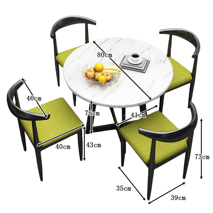 応接セット 椅子 チェア テーブル センターテーブル スチール 応接用 弧状 丸い天板 360°調節可能 メラミン化粧板 高品質 耐荷重 おしゃれ シンプル JDZH-C033 chickagu