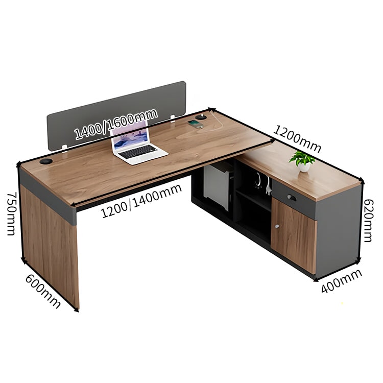 多段式収納棚 トップパネル 配線穴キャップ デスク オフィスデスク デスク 木目調 機能性 組み合わせ 使い勝手 BGZ-C012 chickagu