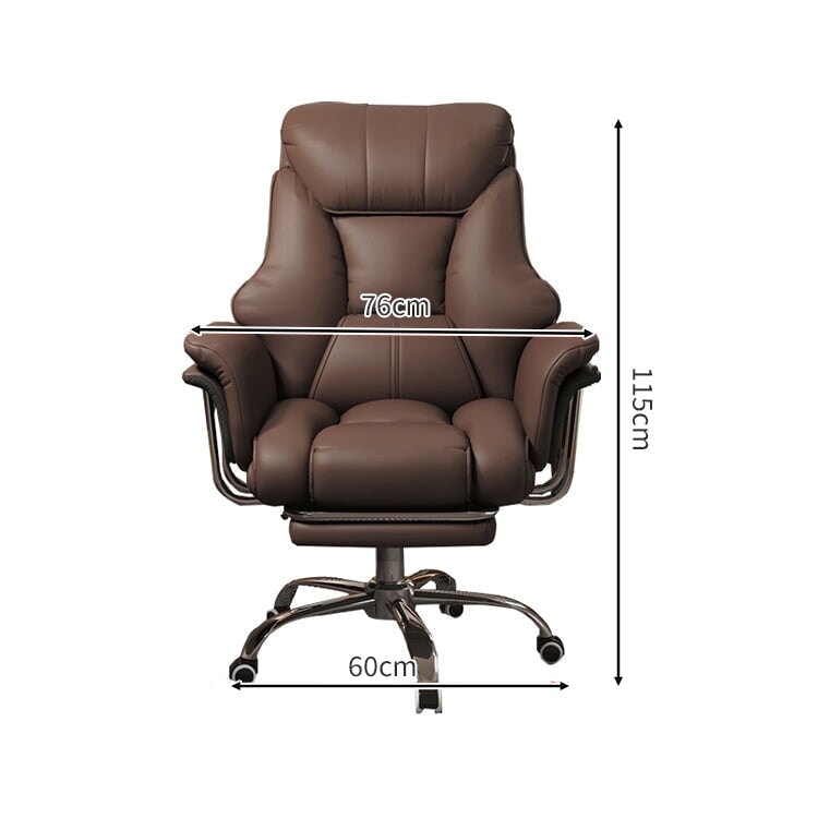 エルゴノミクスデザイン リクライニング機能付き PUレザー ワークチェア チェア オフィスチェア パソコンチェア 人間工学 ボリューム感 高級感 BGY-C027 chickagu