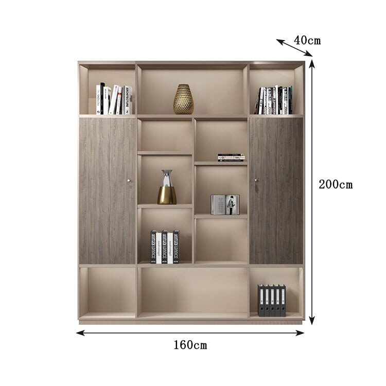キャビネット 開き戸 クローゼット LED 高級感 穏やか 落ち着き 分類収納 展示 カスタマイズ可能 CWG-C087 chickagu
