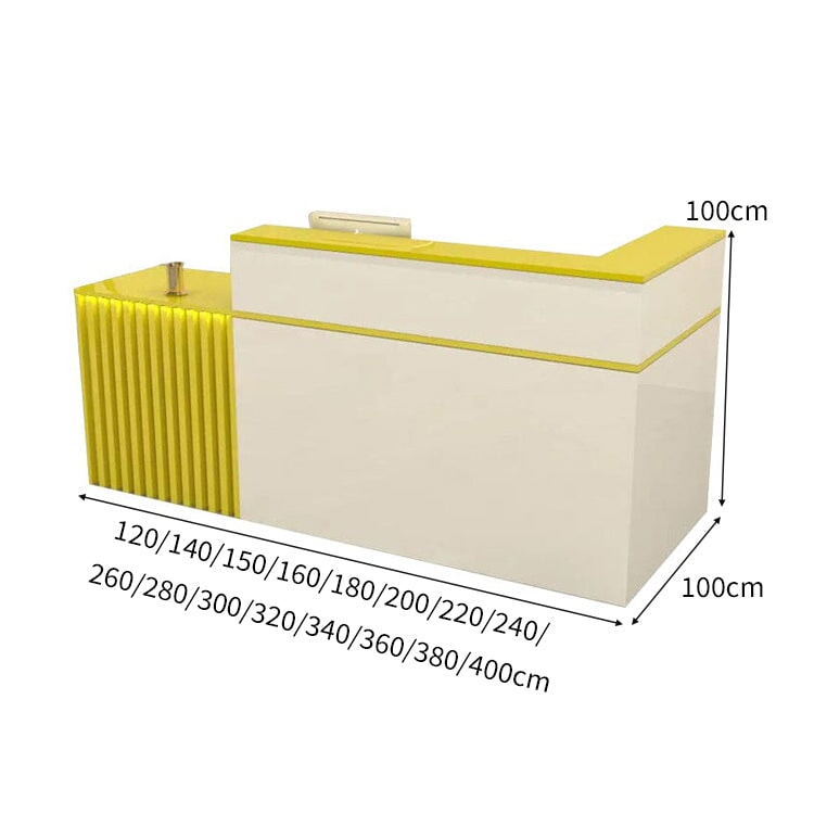 錠付き引き出し 扉付き収納 大容量 上部天板 バイカラー スリット入り レジ台 受付台 カウンター 受付カウンター 上質 おしゃれ 実用的 カスタマイズ可能 JDT-C049 chickagu