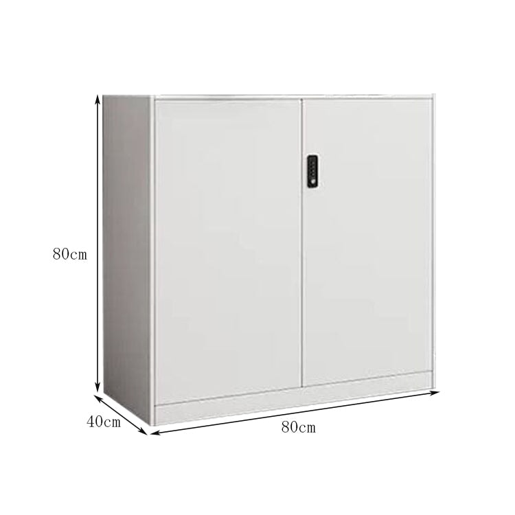 オフィスキャビネット スチール書庫 ファイリングキャビネット 事務所 書類棚 ダイヤル錠付き コンパクト シンプル ホワイト カスタマイズ可能 chickagu