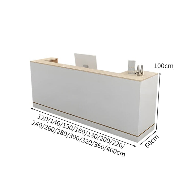 収納棚 オープン式 引き出し 錠付き キーボードトレイ エッジ加工 受付カウンター カウンター 受付台 仕切り板 耐久性 シンプル 洗練 機能的 カスタマイズ可能 JDT-A406 chickagu