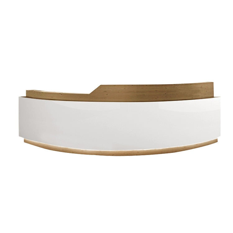 受付カウンター カウンタテーブル 受付台 エントランス受付 木目調 マーブル柄 収納 扉付き 引き出し 鍵付 LEDライト オシャレ ホワイト カスタマイズ可能 JDT-C056   CHICKAGU