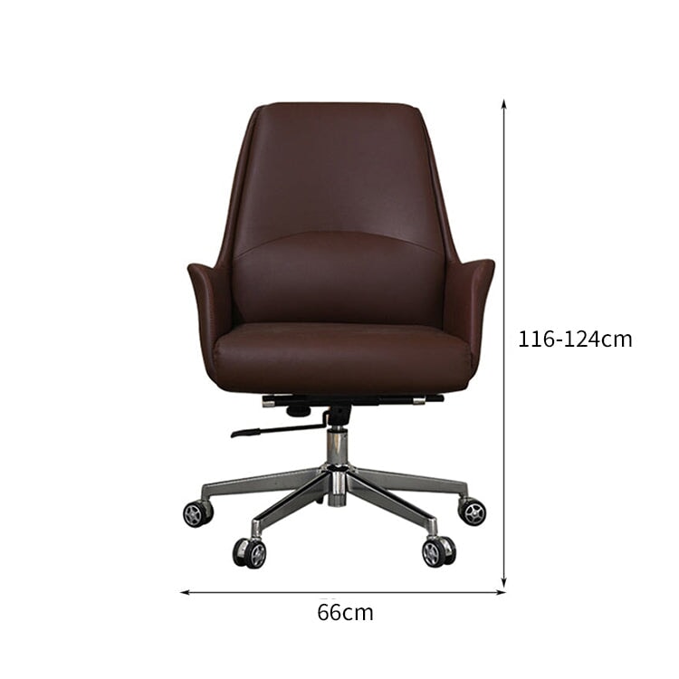 カウレザー リクライニング ボリューム感 高反発ウレタン 弾力性 チェア オフィスチェア ふくよか 快適 シンプルモダン 上質 BGY-C042 CHICKAGU