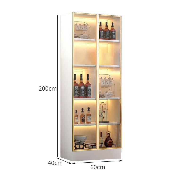 ワイン棚 ワイン収納  LEDライト キッチン収納 リビング収納 木製棚 収納棚 ワインラック オシャレ ブラック カスタマイズ可能 SNG-015 chickagu