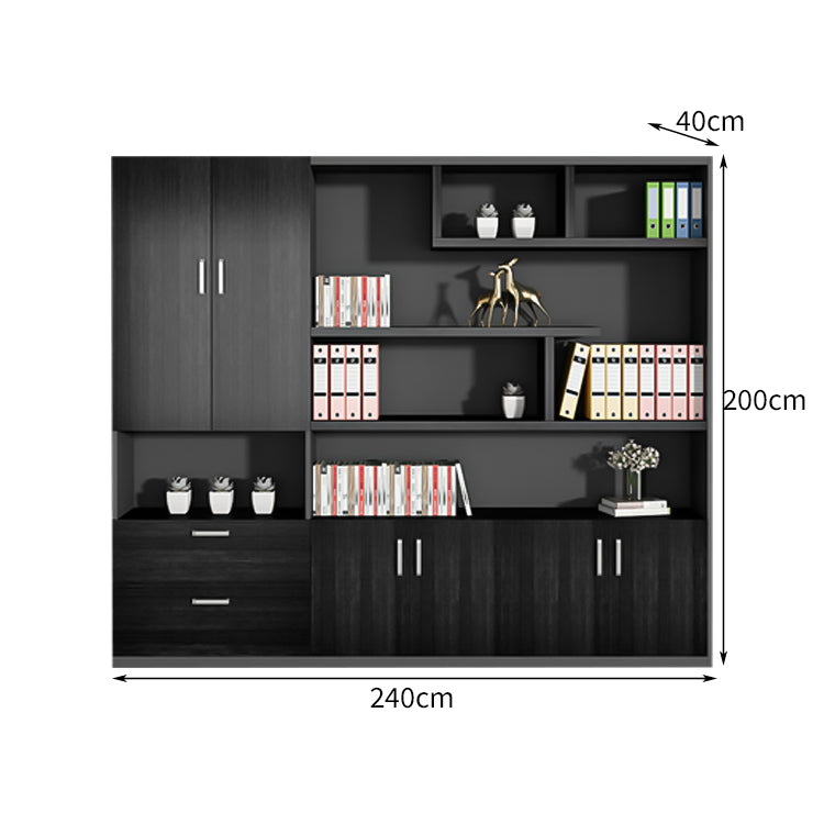 オープン式収納 扉付き 引き出し 取っ手 蝶番 物干し竿 収納キャビネット キャビネット 収納 ワードローブ 機能的 使い勝手 実用 CWG-C082