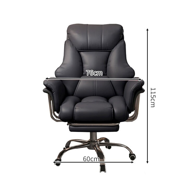 エルゴノミクスデザイン リクライニング機能付き PUレザー ワークチェア チェア オフィスチェア パソコンチェア 人間工学 ボリューム感 高級感 BGY-C027 chickagu