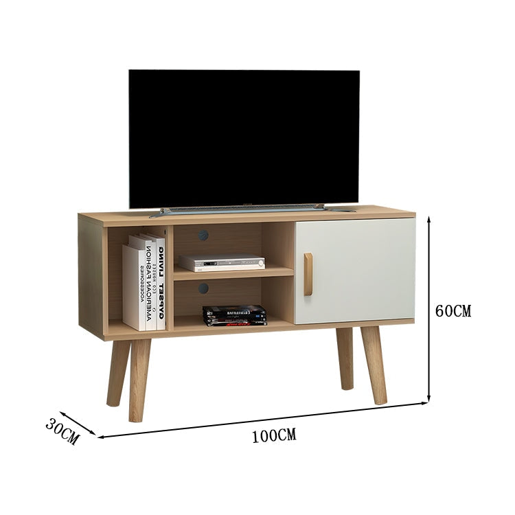 TVボード テレビボード シンプルモダン 明るい 爽やか ナチュラルテイスト 高耐荷重 収納力 サイドキャビネット 配線ホール 分類収納 DSG-C035 chickagu