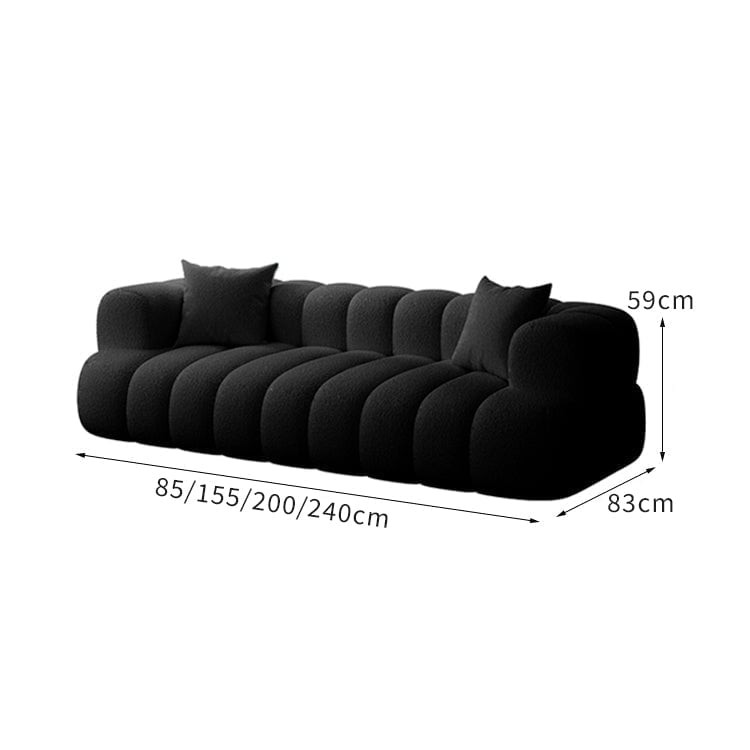 大きい肘掛け クッション性 ウレタン充填 ボリューム感 広い座面 安定した枠組み ソファ 応接ソファ 待合用 シック カジュアル 心地よい JDSF-C010 chickagu