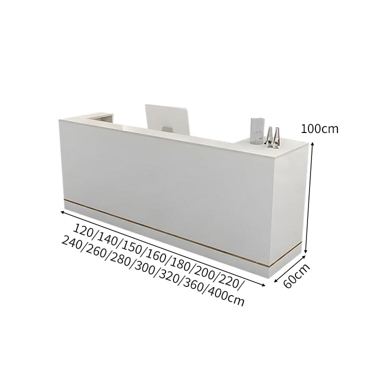 収納棚 オープン式 引き出し 錠付き キーボードトレイ エッジ加工 受付カウンター カウンター 受付台 仕切り板 耐久性 シンプル 洗練 機能的 カスタマイズ可能 JDT-A406 chickagu