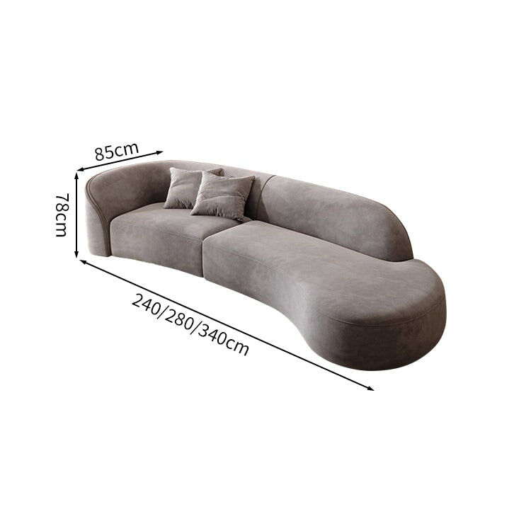 広い座面 ゆったり 高反発ウレタン 弾力性 安定感 天然木 S形スプリング 丸み ソファ リビング用 3人掛け 柔らか 快適 上質 ホワイト グレー カスタマイズ可能 BSF-K-035