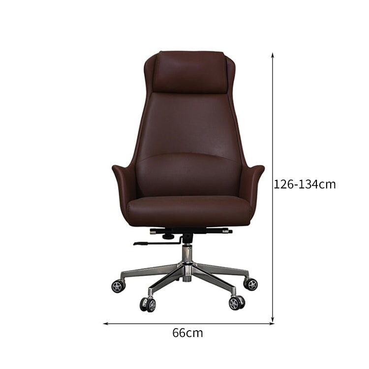 カウレザー リクライニング ボリューム感 高反発ウレタン 弾力性 チェア オフィスチェア ふくよか 快適 シンプルモダン 上質 BGY-C042 CHICKAGU