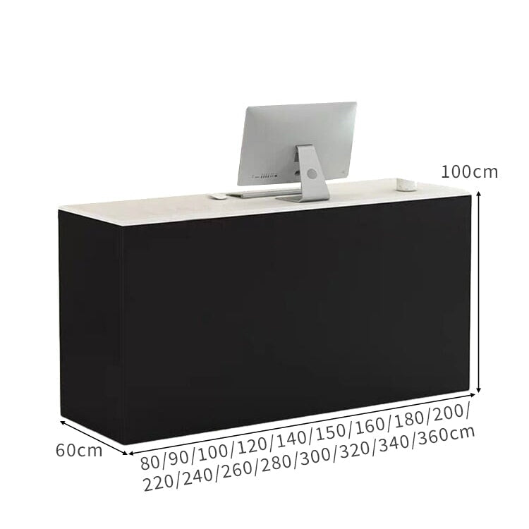 エコ板材 安全無臭 耐久性 大容量 収納 扉付き 仕切り板 カウンター 受付カウンター レジ台 受付台 シンプル 洗練 おしゃれ 上質 カスタマイズ可能 JDT-A454 chickagu