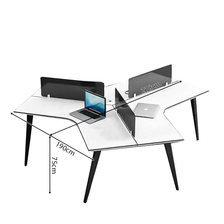 オフィスデスク ワークデスク パソコンデスク  デスク 鋼製フレーム トップパネル付き 組み合わせ自由 ファイルワゴン ホワイト カスタマイズ可能 BGZ-C059 CHICKAGU