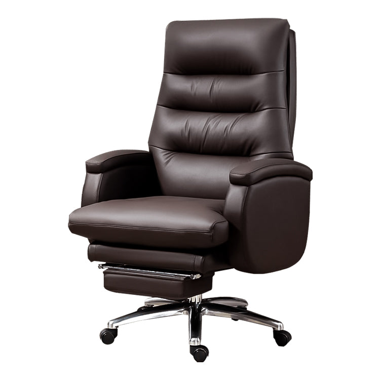 レザー リクライニング フットレスト シリコンフィル ウレタン 昇降回転式 五本脚ベース チェア オフィスチェア 作業用 上質 快適 カスタマイズ可能 BGY-C021