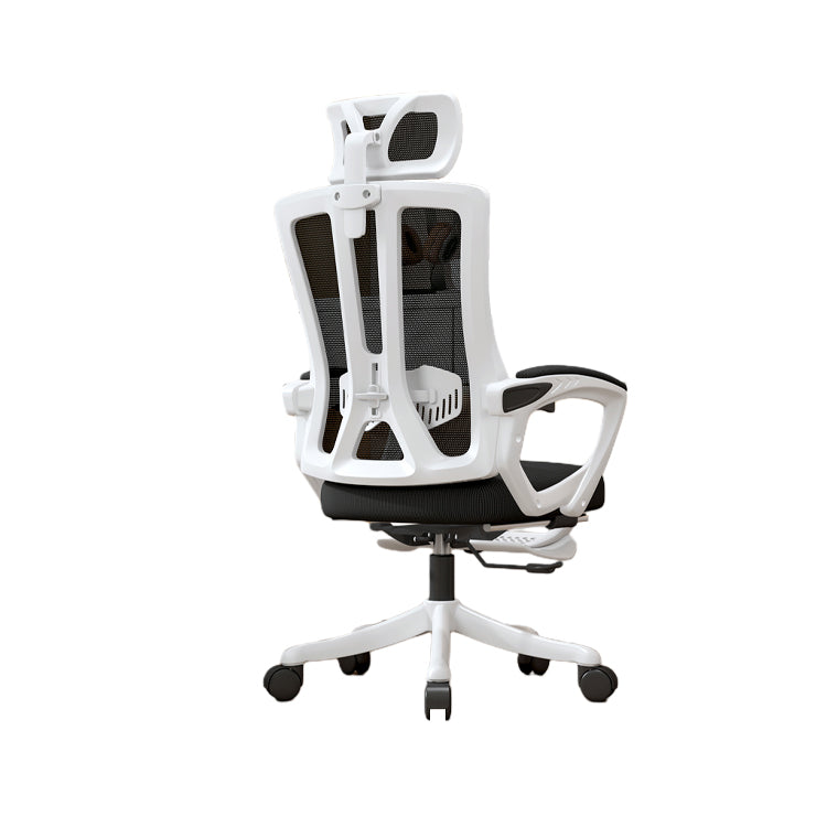 昇降回転式 ロッキング フットレスト ヘッドレスト 腰当て メッシュ ラテックス 通気性 チェア 作業用 オフィスチェア シンプル 簡素 快適 BGY-C030