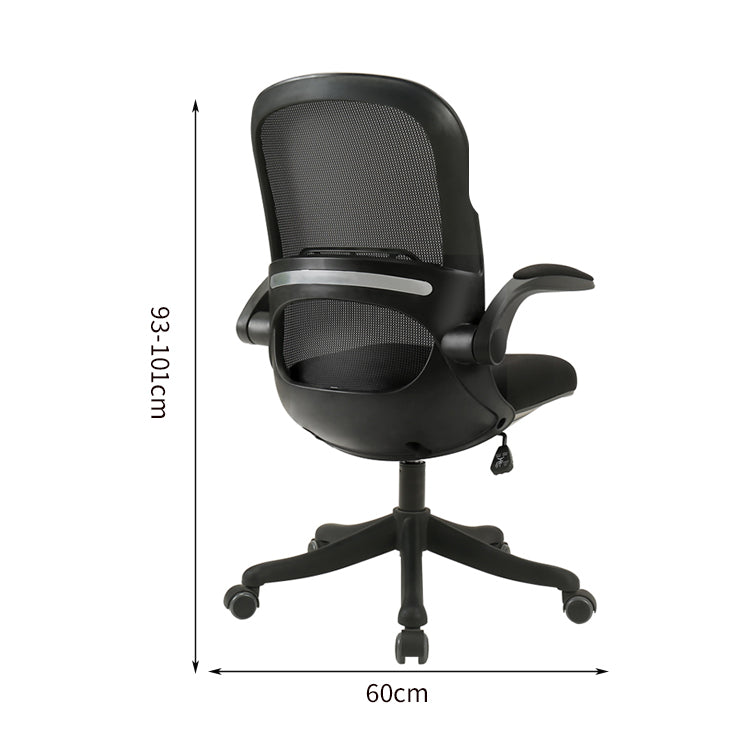ランバーサポート フィット感 高密度ウレタン メッシュ生地 通気性 5本脚ベース 安定性 チェア オフィスチェア 柔らか 弾力性 快適 BGY-C031