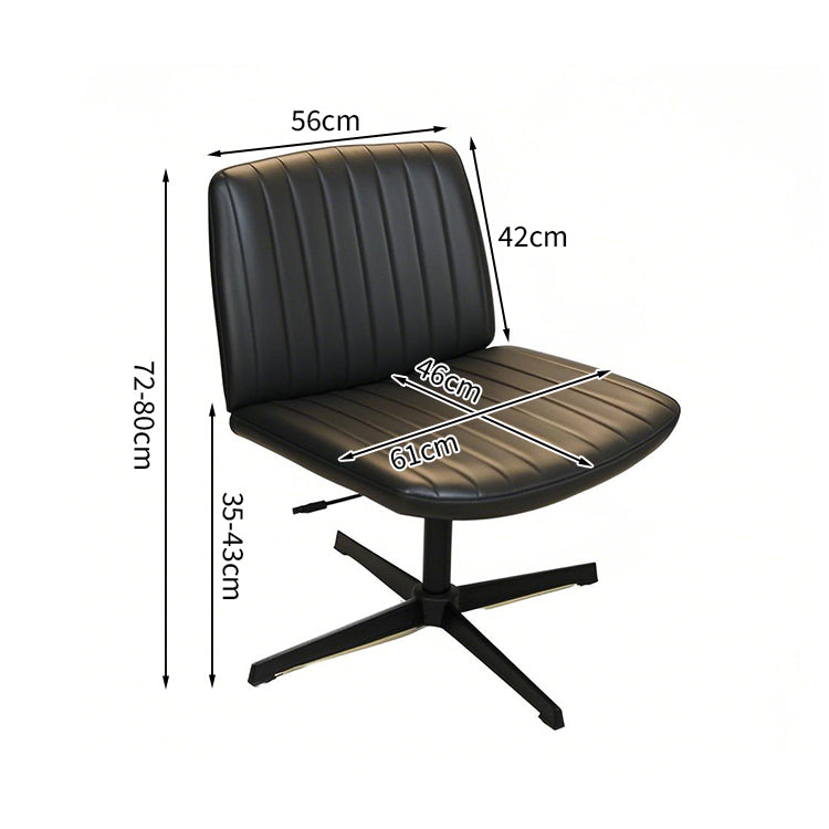 チェア 作業用 オフィスチェア 事務所用 肘掛けなし 広い座面 昇降回転 リクライニング 軽量 省スペース ガスシリンダー モダン ミニマル 快適 BGY-C049